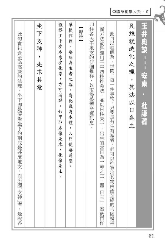 安东、杜谦著.易天生注释《玉井奥诀古今释法》236页（完整版） 八字命理 第3张