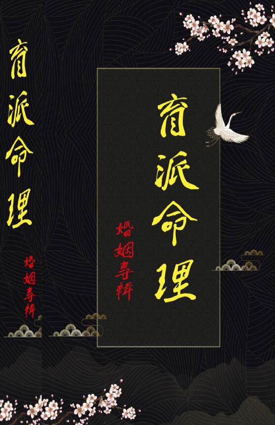 《盲派命理婚姻专辑》228页 八字命理 第1张