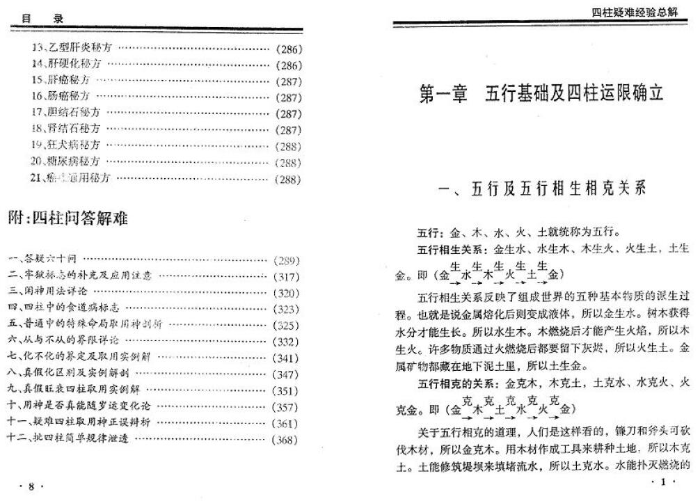 袁斌《四柱疑难经验总解》附：四柱问答解难 八字命理 第5张