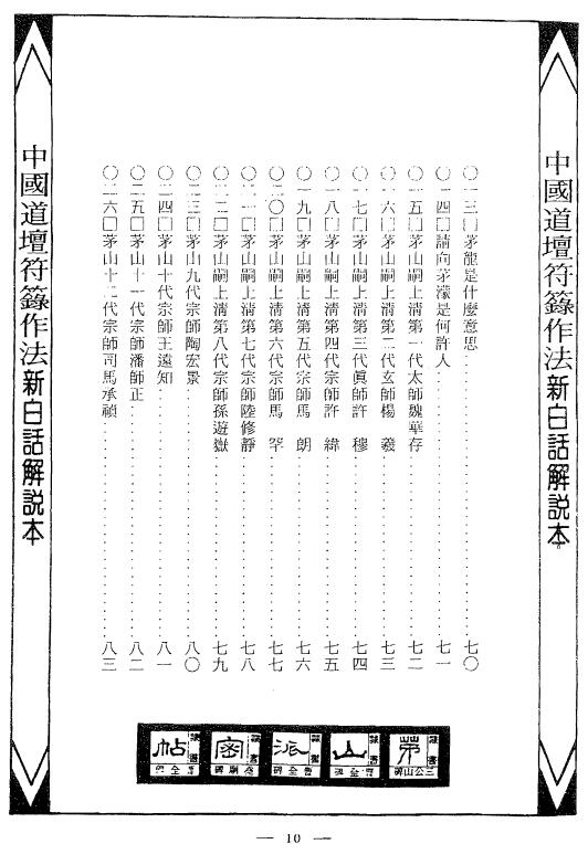 峨嵋居士 法窍阐微《茅山派散毛密帖》全五卷 国学古籍 第3张