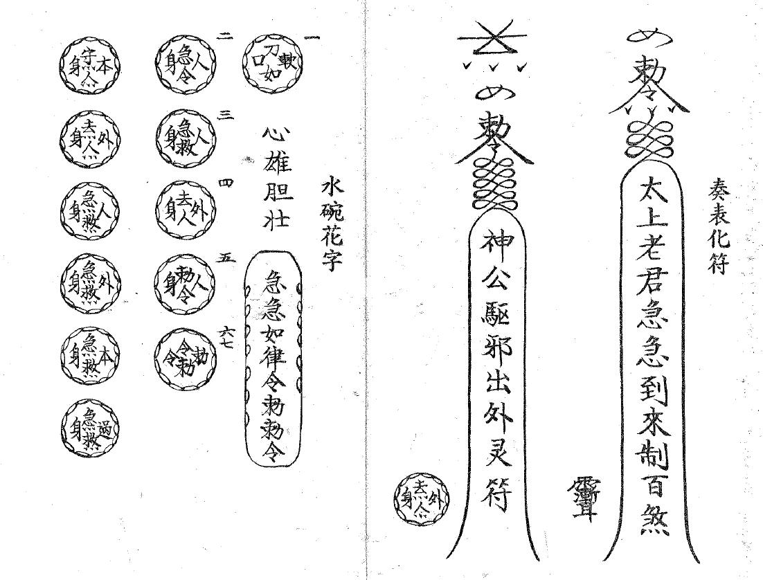 《茅山五雷教符书》47页 易学 第5张