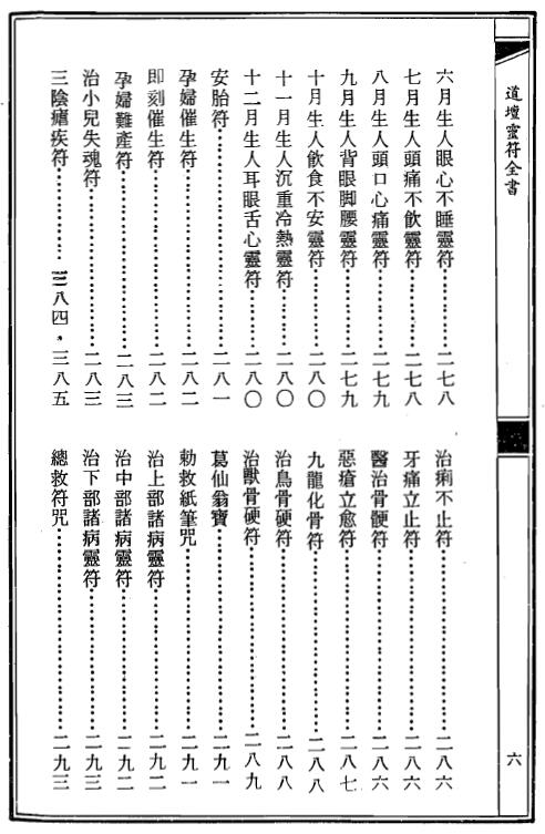 符咒经典名著《道坛灵符全书》上下两册 国学古籍 第4张