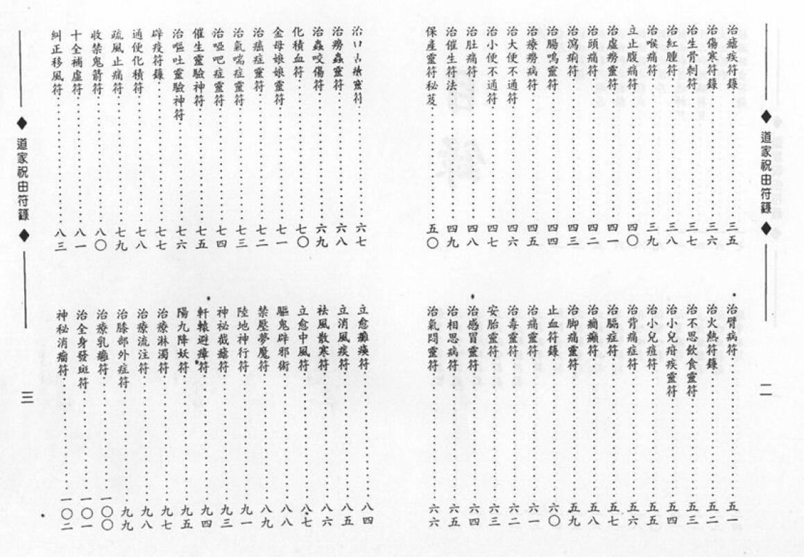 郑聿翔《道家祝由符箓》99页双面 易学 第3张