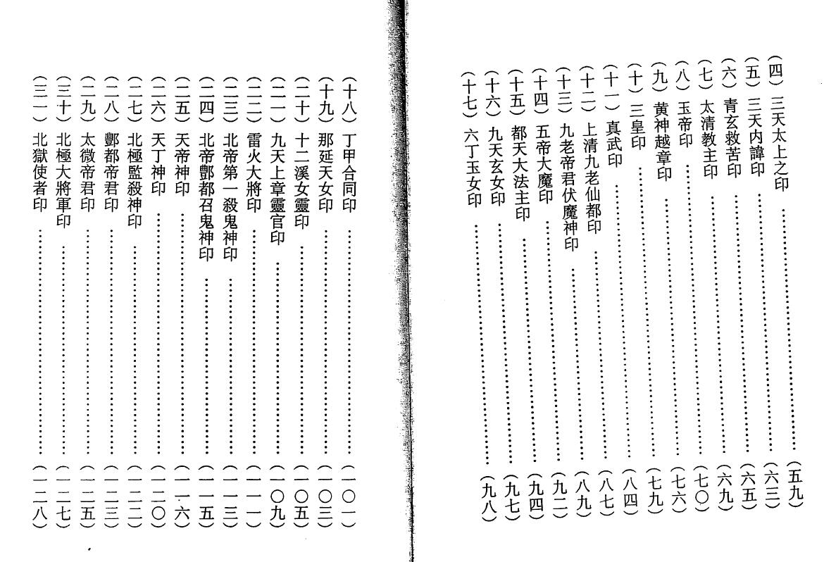 李远国 卢昆永《道教法印秘藏》184页双页 易学 第3张